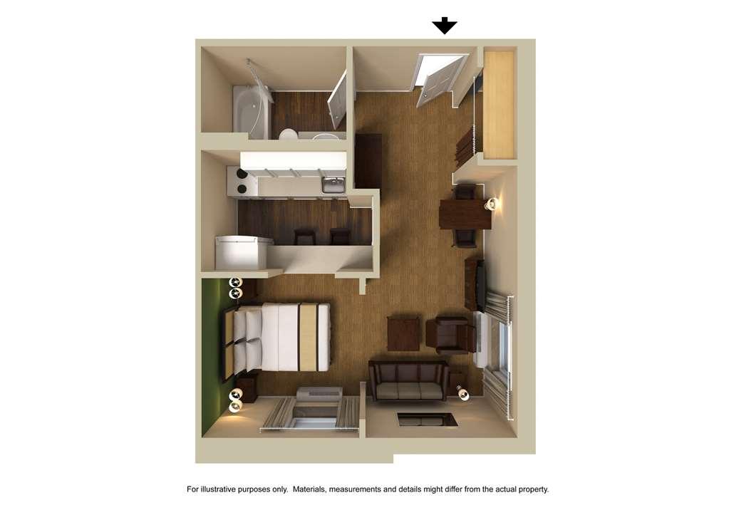 Extended Stay America Suites - Atlanta - Peachtree Corners Norcross Ruang foto